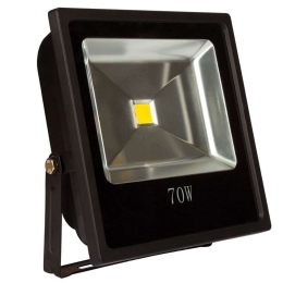 Προβολέας VK/02005/B/W 28,5x28,5cm Led 5600Lm 70W 3000K IP66 Black VKLed