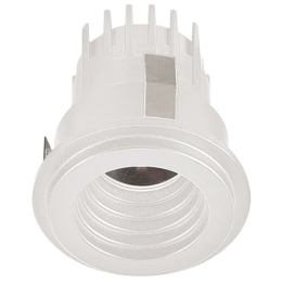Σποτ Χωνευτό VK/04263/W/W Φ4,1x4cm Led 180Lm 2W 3000K White VKLed Στρόγγυλο