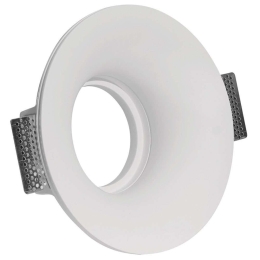 Σποτ Χωνευτό VK/09078 Φ23x8cm 1xG53 50W White VKLed Στρόγγυλο
