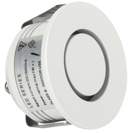 Φωτιστικό Τοίχου Χωνευτό Νυκτός Φ3,5x2,5cm Led 20Lm 1W 3000K White VKLed