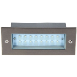 Φωτιστικό Τοίχου VK/02013/MC/D 17x6,8cm Led 90Lm 1,6W 6000K IP54 Nickel VKLed