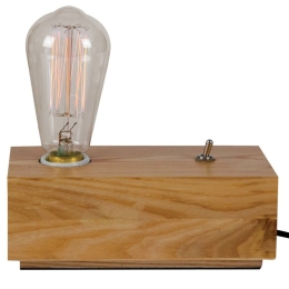 Φωτιστικό Επιτραπέζιο VK/0106 20x10x7,5cm 1xΕ27 42W Natural VKLed