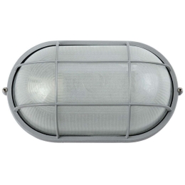 Φωτιστικό Τοίχου VK/01002/G 28,3x14x16,2cm E27 60W IP44 Grey VKLed