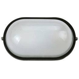 Φωτιστικό Τοίχου VK/01004/B 28,3x14x16,2cm E27 60W IP44 Black VKLed