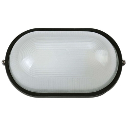 Φωτιστικό Τοίχου VK/01005/B 21,3x9,5x10,7cm E27 60W IP44 Black VKLed