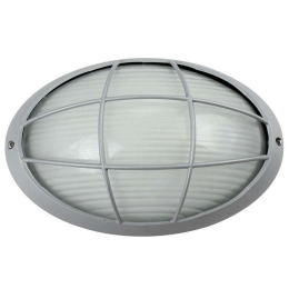 Φωτιστικό Τοίχου VK/01009/G 21,3x9,8x14,2cm E27 60W IP44 Grey VKLed