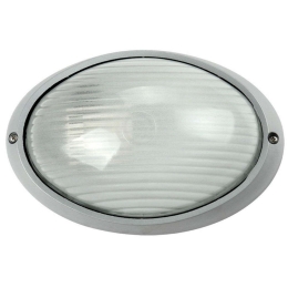 Φωτιστικό Τοίχου VK/01011/G 21.3x9.8x14,2cm E27 60W IP44 Grey VKLed