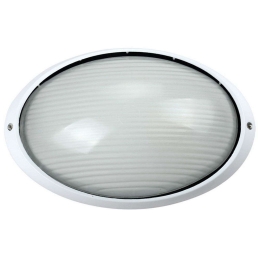 Φωτιστικό Τοίχου VK/01011/W 21.3x9.8x14,2cm E27 60W IP44 White VKLed