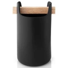 Θήκη Εργαλείων Κουζίνας 520425 15,6x12x21,5cm Natural-Black Eva Solo Κεραμικό,Ξύλο