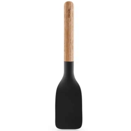 Σπάτουλα 530457 28cm Black-Natural Eva Solo Σιλικόνη,Ξύλο