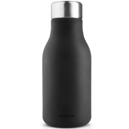 Δοχείο - Μπουκάλι Κρεμοσάπουνου Squeeze 530681 6x6x15,5cm 200ml Black Eva Solo Ατσάλι,Πλαστικό