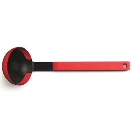 Κουτάλα Σούπας Cook It KU008 32cm Red-Black Woll Σιλικόνη