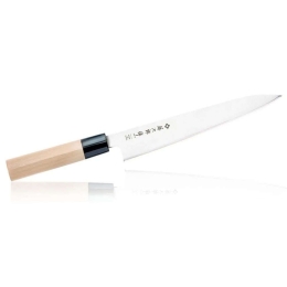 Μαχαίρι Φιλεταρίσματος Zen FD-569 21cm Natural-Chrome Tojiro Ατσάλι,Ξύλο