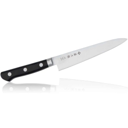Μαχαίρι Γενικής Χρήσης Classic F-802 15cm Black-Chrome Tojiro Ανοξείδωτο Ατσάλι