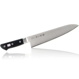 Μαχαίρι Chef Classic F-809 24cm Black-Chrome Tojiro Ανοξείδωτο Ατσάλι