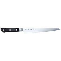 Μαχαίρι Φιλεταρίσματος Classic F-826 21cm Black-Chrome Tojiro Ανοξείδωτο Ατσάλι