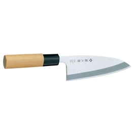 Μαχαίρι Mini-Light Deba Japanese MV F-1051 12cm Natural-Chrome Tojiro Ατσάλι,Ξύλο