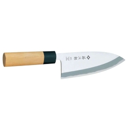 Μαχαίρι Deba Japanese MV F-1054 16,5cm Natural-Chrome Tojiro Ατσάλι,Ξύλο