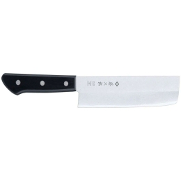 Μαχαίρι Nakiri Basic F-315 16,5cm Black-Chrome Tojiro Ανοξείδωτο Ατσάλι