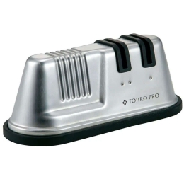 Ακονιστήρι Μαχαιριών Pro F-641 20,5x7,5x7,5cm Inox-Black Tojiro Ανοξείδωτο Ατσάλι
