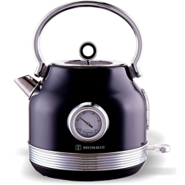 Βραστήρας Retro R20831WKK 20x20x25cm 1,7lt 2200W Black Morris Ανοξείδωτο Ατσάλι