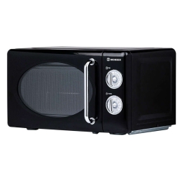 Φούρνος Μικροκυμάτων Με Grill Retro MWRS-20703B 45,1x35,4x25,6cm 20lt 700W Black Morris