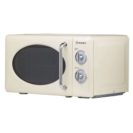 Φούρνος Μικροκυμάτων Με Grill Retro MWRS-20701C 45,1x35,4x25,6cm 20lt 700W Cream Morris