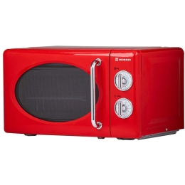 Φούρνος Μικροκυμάτων Με Grill Retro MWRS-20700R 45,1x35,4x25,6cm 20lt 700W Red Morris