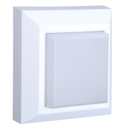 Φωτιστικό Τοίχου-Απλίκα Led White 125x125x27mm VK/02025/W/W VKLed