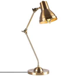 Φωτιστικό Γραφείου Mixed 942FLG1806 16x27x55cm E14 40W Gold Opviq