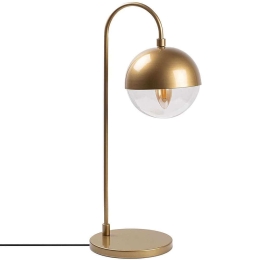 Φωτιστικό Επιτραπέζιο Horn 942FLG1839 18x25x53cm E14 40W Gold Opviq