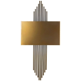 Φωτιστικό Τοίχου - Απλίκα 892OPV1344 22x75cm E27 40W Gold Opviq
