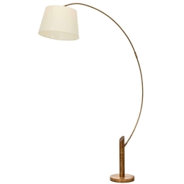 Φωτιστικό Δαπέδου 301AUR1721 43x142x213cm 1xE27 60W Gold-Cream Opviq