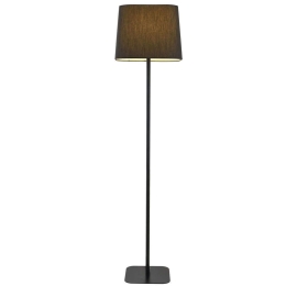 Φωτιστικό Δαπέδου 683AVN1701 37x37x162cm 1xE27 60W Black Opviq
