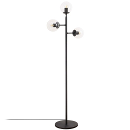 Φωτιστικό Δαπέδου Atmaca 942FLG1503 57x22x163cm 3xE14 15W Black Opviq
