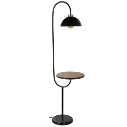 Φωτιστικό Δαπέδου Zümrüt 534LUN3549 Φ30x165cm E27 60W Black-Bronze Opviq
