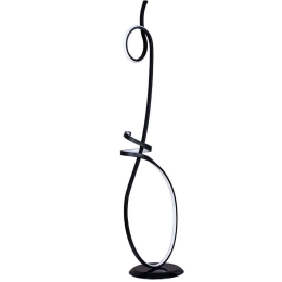 Φωτιστικό Δαπέδου Με Τηλεχειριστήριο Picasso 509CRL1103 30x25x120cm Multicolor Led 8W-10W Black Opviq