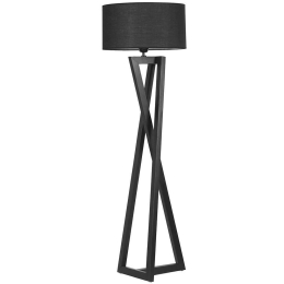 Φωτιστικό Δαπέδου Macka 941RTN1410 Φ45x150cm E27 60W Black Opviq