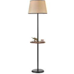 Φωτιστικό Δαπέδου Mercan 941RTN1357 Φ35x162cm E27 60W Black-Beige Opviq