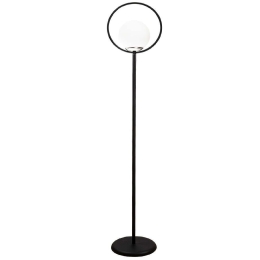 Φωτιστικό Δαπέδου Lik 584TTM1515 30x30x155cm E27 40W Black Opviq