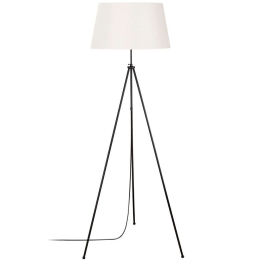 Φωτιστικό Δαπέδου Tripod 584TTM1510 65x65x165cm E27 40W Black-White Opviq