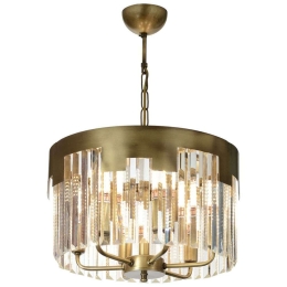 Φωτιστικό Οροφής 683AVN1430 Φ40x60cm 6xE14 40W Gold Opviq