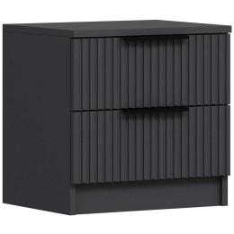 Κομοδίνο Kale Plus 506MNR1506 54x47x40cm Anthracite