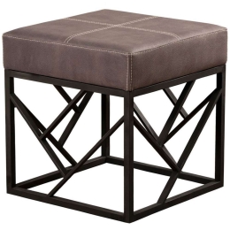 Σκαμπό Koza 591GRC1123 46x46x44cm Anthracite