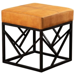 Σκαμπό Koza 591GRC1124 46x46x44cm Mustard