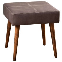 Σκαμπό Urga 591GRC1117 46x46x44cm Anthracite