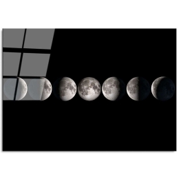 Πίνακας Γυάλινος 123BZM1250 100x70cm Multi Wallity Οριζόντιοι Γυαλί