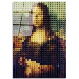 Πίνακας Γυάλινος 123BZM1199 70x100cm Multi Wallity Κάθετοι Γυαλί