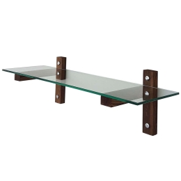 Ράφι Τοίχου 552NOS1101 85x25x25cm Walnut