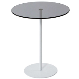 Τραπεζάκι Βοηθητικό Chill-Out 552NOS1464 50x50x50cm White-Dark Grey